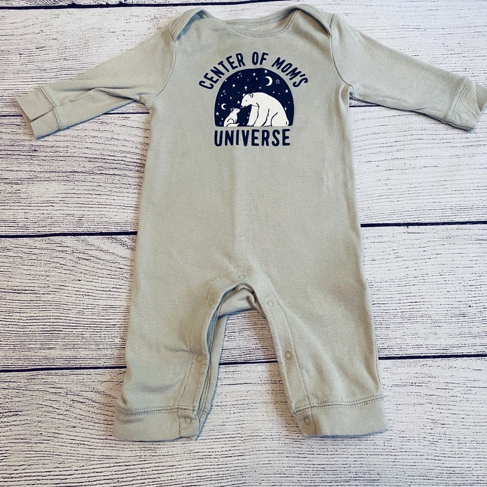 Boys grey old navy romper